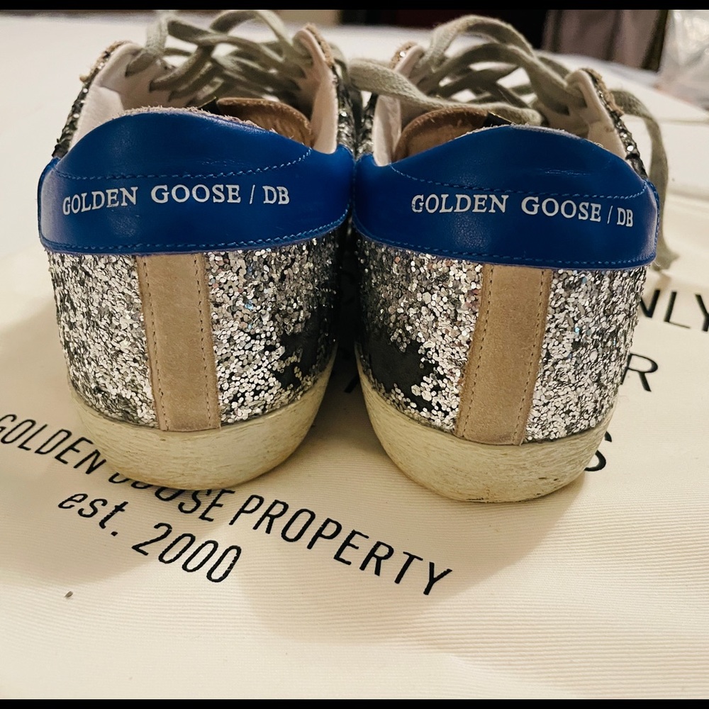 Golden Goose Superstar Gray, Size 39